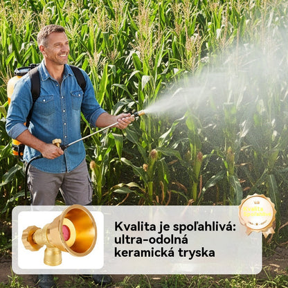 🔥Kúpte jeden, druhý dostanete zadarmo🔥💦Nastaviteľná mosadzná zavlažovacia tryska pre poľnohospodársky postrekovač.【2 položky】 🌾