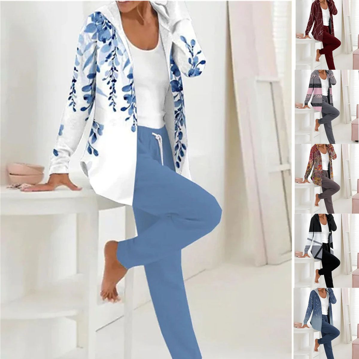 💃 Nová ponuka, kúpte 1 a získajte 1 zdarma 💖 Nový jednoduchý bavlnený komplet na jeseň a zimu 2025