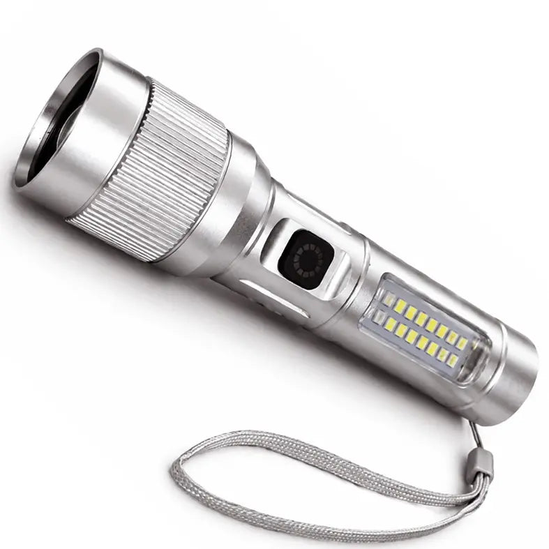 🔦 Multifunkčné LED svietidlo so zoomom