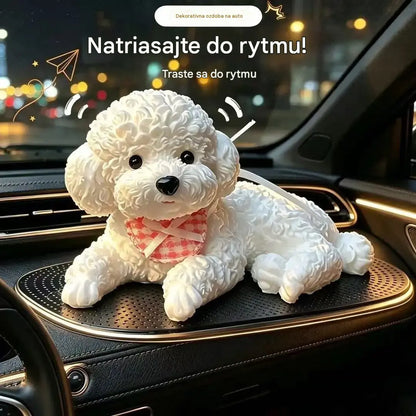 🐶✨Ozdoba na auto v tvare pudla: najroztomilejšie vylepšenie palubnej dosky