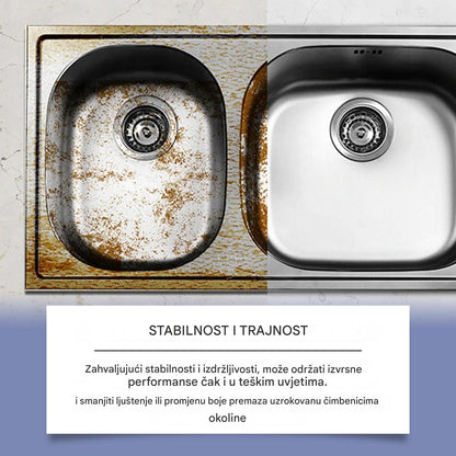 💦【Kupi 1, dobiješ 1 gratis】🔥 Visoko koncentrirani odstranjivač hrđe za čelik – brzo uklanja hrđu i vraća izvorni izgled metala bez napora【2 komada】