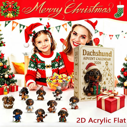 【1 balenie po 24 kusoch】🎁🎁 Viac vianočných dekorácií a darčekov s roletami na rok 2026