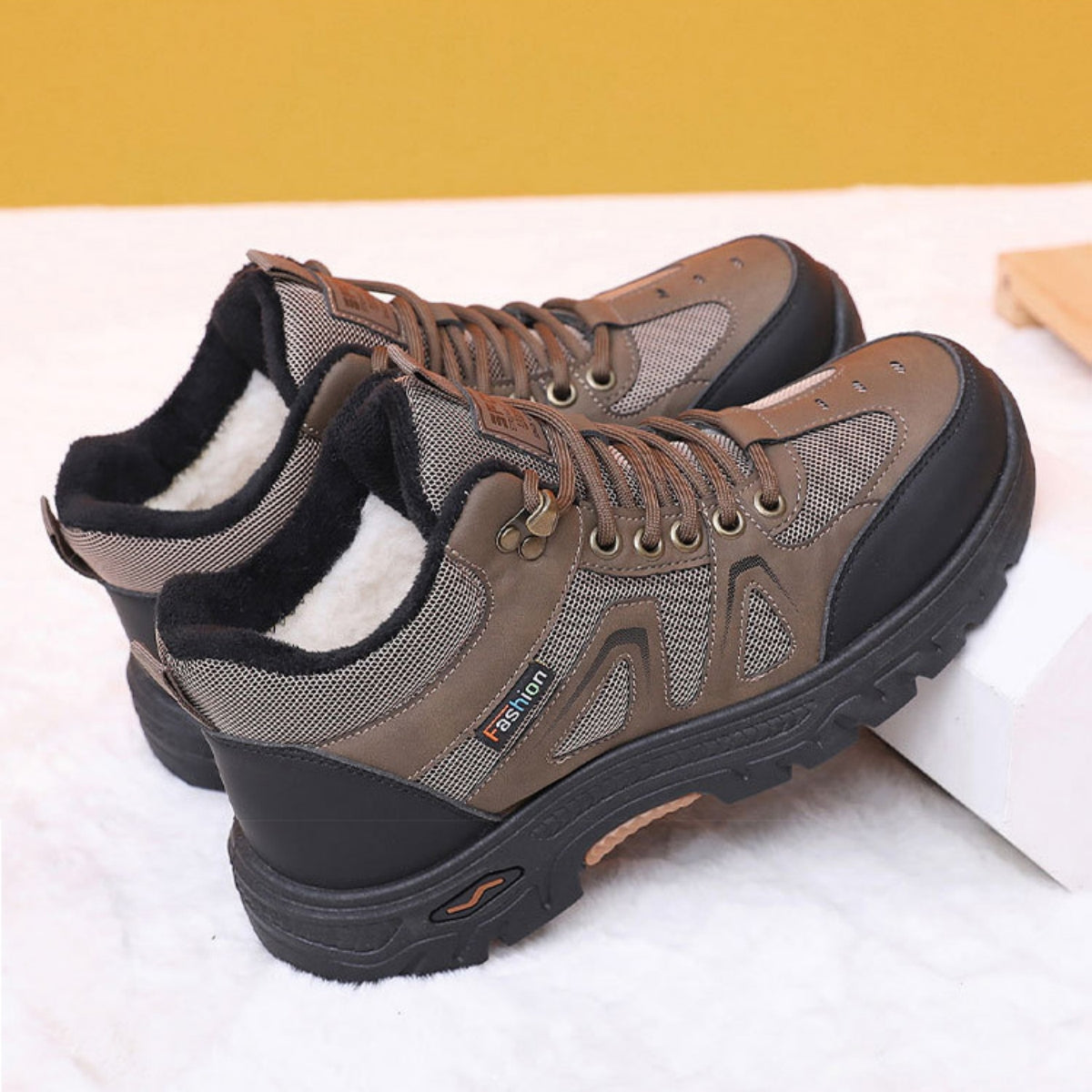 🎁💥【39-44】Męskie ocieplane buty trekkingowe i robocze – Wyjątkowa wygoda, ciepło i wytrzymałość na każdą zimową przygodę!