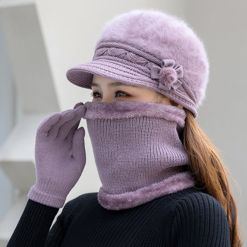 💥50% ZĽAVA ⛄【Čiapky + Šály + Rukavice】Štýlová a pohodlná plyšová čiapka na jeseň a zimu – ideálna na chladné dni!