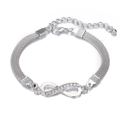 ✨🎁【Kúp 1 a získaj 1 zadarmo】✨✨Dámsky náramok pre šťastia, vyrobený zo striebra 925 - Jemný a ľahký náramok, ktorý krásne doplní každodenný aj slávnostný outfit.【2 položky】