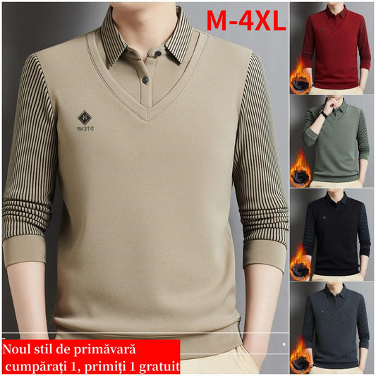 【30%OFF】🔥【Oferta por tiempo limitado】(M-4XL) Top térmico todo en uno de dos piezas de cachemir premium para hombre