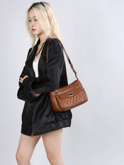 👜 Bolso bandolera de gran capacidad – Versátil, moderno y elegante, ideal para cualquier ocasión. ¡Organiza tu estilo con comodidad y diseño!