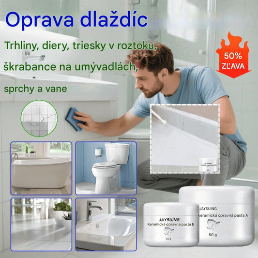 🔥Kúpte 1 a získajte 1 zadarmo🔥Sada na opravu dlaždíc/stien – rýchlo zakryje praskliny a poškodenia, obnoví vzhľad dlaždíc bez výmeny