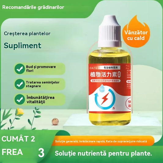 🌱🌱【Cumpărați 3, primiți 3 gratuit】🔥Soluție nutritivă care promovează creșterea plantelor!