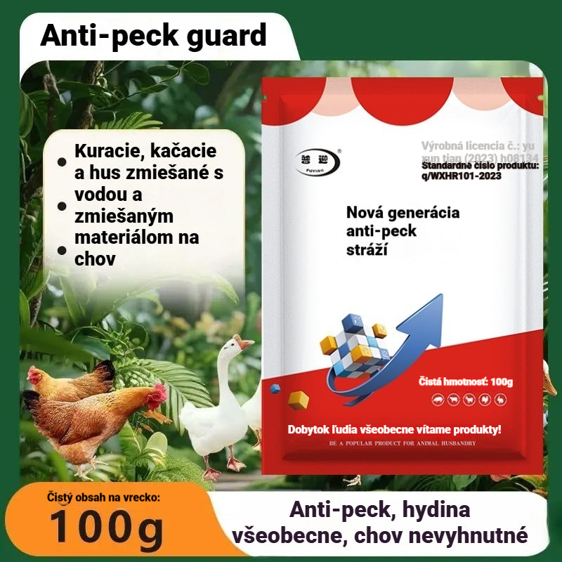 🐔【Kúpte 1, dostanete 1 zadarmo】🐓Veterinárny doplnok stopových prvkov proti klovaniu, vhodný pre sliepky, kačice, husi a tie, ktoré klujú pri vetracom otvore, perie alebo vajciach.【2 položky】