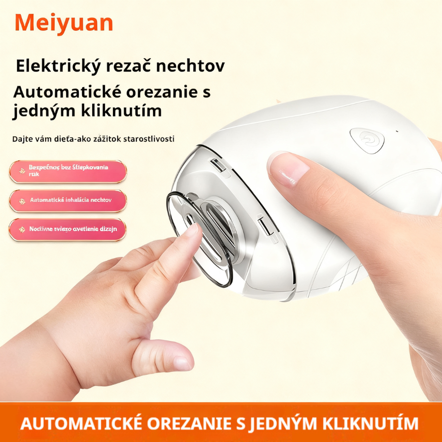 💅 Kúpte 1 a získajte 1 zadarmo! ✨ Elektrický Strihač a Leštička na Nechty 2 v 1: Dokonalé nechty ako zo salónu, priamo doma! ✨👶🔧