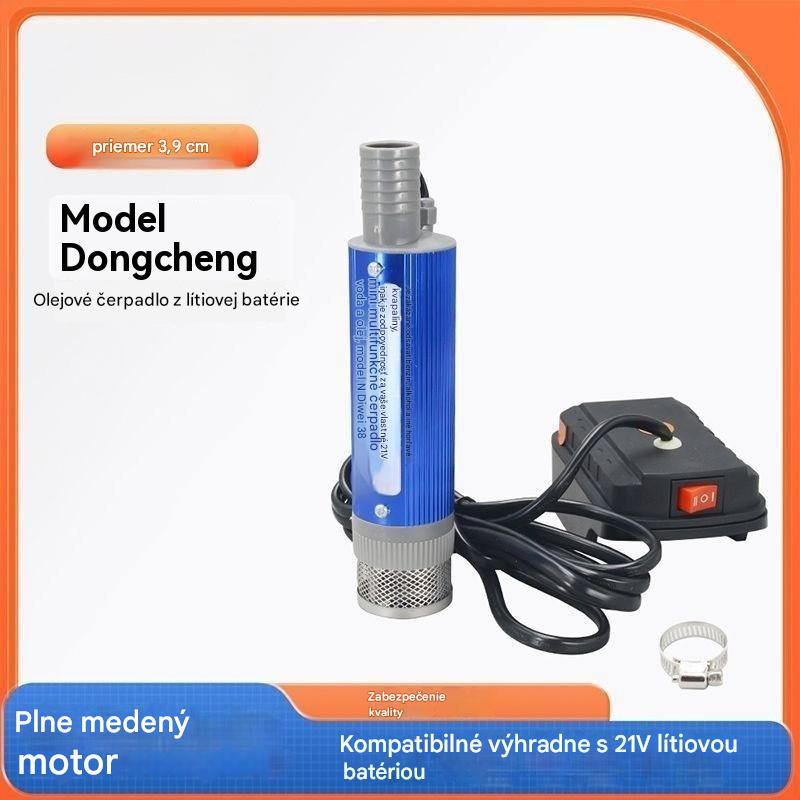 💥✅【50% zľava】🔥Nové olejové čerpadlo Denaqi s lítiovou batériou, 21 V, dvojité olejové a vodné čerpadlo, lítiová batéria
