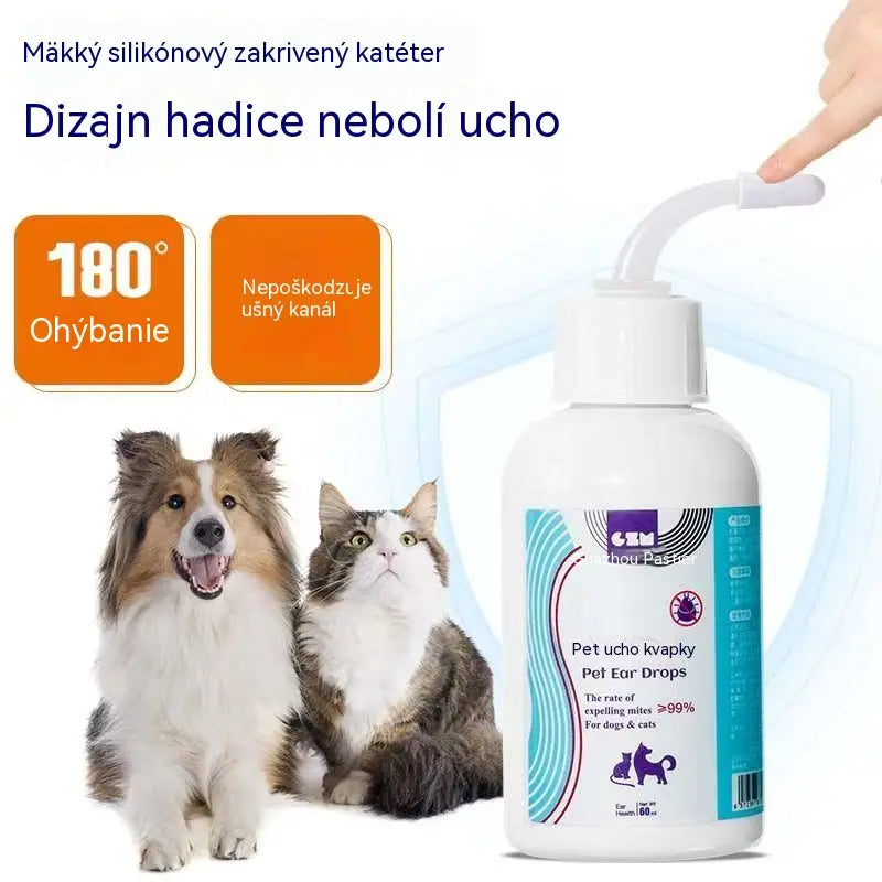 【Kúp 1, získaj 1 zadarmo】🐶🐱 Čistič uší na zmiernenie svrbenia v ušiach psov a mačiek.
