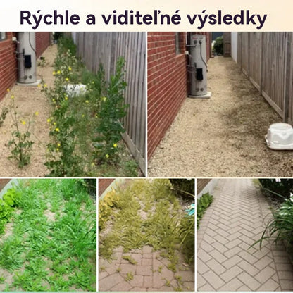 【6 vrecúšok】💥Silný herbicíd 2 v 1💥 Určený na boj proti burinám odolným voči glyfosátu, účinkuje už do 6 hodín a súčasne narúša syntézu bielkovín a pigmentov v burinách!