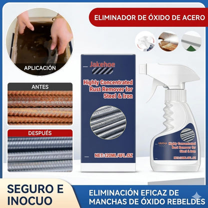 🔥【Compra uno y llévate otro gratis】Eliminador de óxido de metales de alta concentración, eliminador de óxido doméstico y limpiador