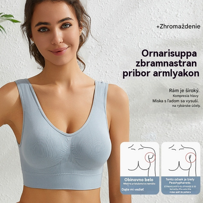 💥【4 kusy】👙【S-5XL】Sexy podprsenka bez kostíc pre väčšie veľkosti, pohodlná podpora, dokonalé tvarovanie, prirodzené zvýraznenie dekoltu