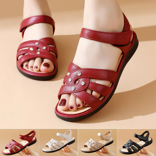 【Ofertă specială de vară】【Mărimi 36-40】 Sandals damă 2025, platform moale, talpă flexibilă, respirabile 
