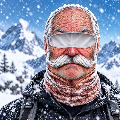 🔥😎 Zábavné a hrejivé 3D masky na tvár, ideálne na zimné outdoorové aktivity