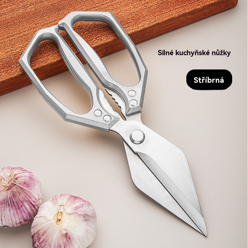 🔥Časovo obmedzená ponuka🔥Multifunkčné, odolné a ostré kuchynské nožnice - ergonomická protišmyková rukoväť pre bezpečné a pohodlné držanie. ✂️👨‍🍳