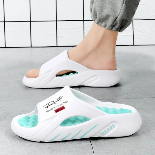 🌞【50% zľava】✨Pánske papuče s mäkkou podrážkou, odolné voči oderu a protišmykové