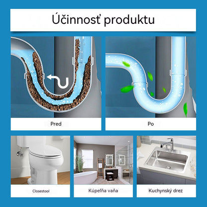 🚿💨✨【Kúpte 1, získajte 1 zadarmo】Multifunkčný, účinný prášok na čistenie kanalizačných potrubí, ktorý zabraňuje upchatiu✨🔥【2 položky】