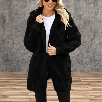 ☃️Obmedzená zľava 50 %❄️[S-5XL]🌸【Novinka pre zimnú sezónu】 Dámska voľnočasová bunda s kockovaným fleecom – Ultra teplá, moderná a praktická, ideálna na každodenné nosenie aj do chladného počasia!