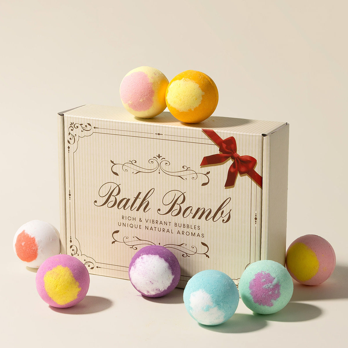 🔥【50% zľava】🔥12 vonných kuliček koupelové soli (30 g/ks), účinně odstraňují odumřelé kožní buňky a zanechávají vaši pokožku hladkou a vyživenou