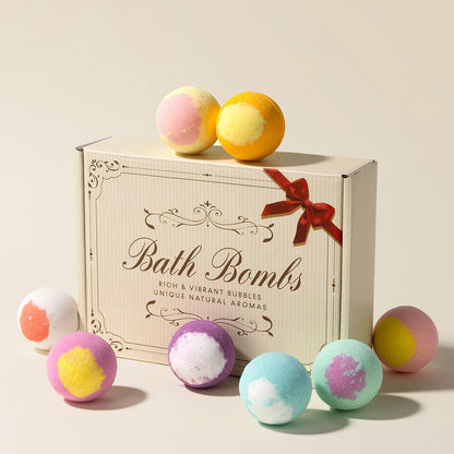 🔥【50% zľava】🔥12 vonných kuliček koupelové soli (30 g/ks), účinně odstraňují odumřelé kožní buňky a zanechávají vaši pokožku hladkou a vyživenou