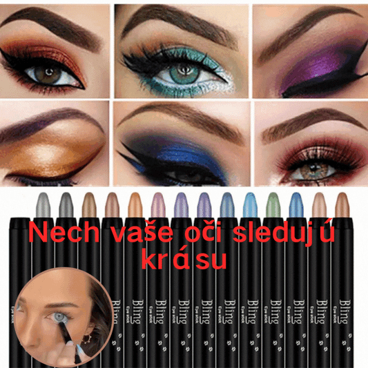 🥇🔥【Platba pri doručení-50% zľava】Vodeodolná a nerozmazateľná očná tyčinka pre bezchybný make-up, krémová očná tyčinka s vysokým pigmentom pre dokonalý vzhľad očí celý deň【8 položiek】
