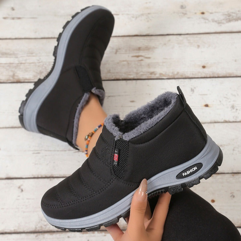🔥【Špeciálna 50% zľava】【35-48】Unisex zimné čižmy s plyšovou podšívkou - teplé, pohodlné a protišmykové do chladného počasia