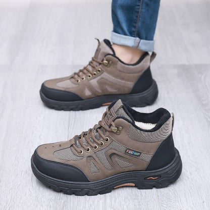 🎁💥【39-44】Męskie ocieplane buty trekkingowe i robocze – Wyjątkowa wygoda, ciepło i wytrzymałość na każdą zimową przygodę!