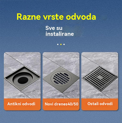 🔥【Kupi 1, dobi 1 gratis】【13 eura po komadu】✨Univerzalna jezgra za odvodnju poda protiv neugodnih mirisa s velikom saćastom pločom（2 stavke）
