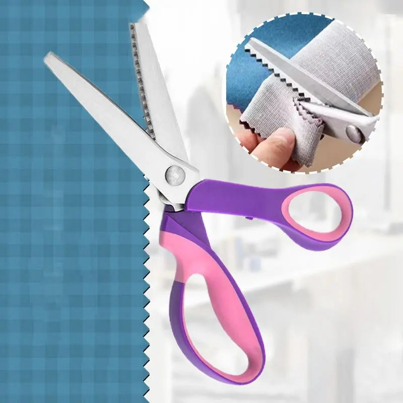 ✂️✨Viacúčelové cikcakové nožnice, vrúbkované nožnice🧵