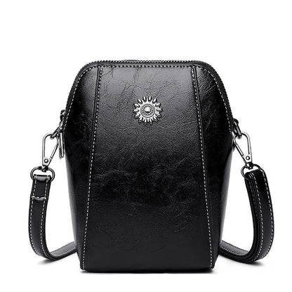 🔥👜 [Časovo obmedzená akcia] 💖2025 nová mini multifunkčná módna kožená crossbody kabelka, malá a elegantná 