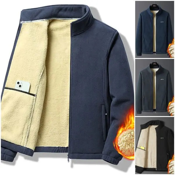 ⛄💥【M-5XL】Nueva colección de chaquetas gruesas de piel de cordero para hombre – Otoño/Invierno