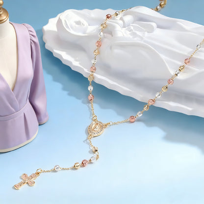 👑【50% zľava】🙏 Elegantný dámsky náhrdelník s krížikom – symbol viery a krásy, elegancia na každý deň, ideálny darček