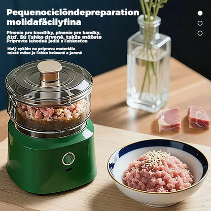 🔥 50% zľava! 🔥 🥩⚡ Elektrický mlynček na mäso s veľkou kapacitou: Výkonný, rýchly a jednoduchý na používanie | Ideálny do domácich kuchýň a na prípravu domácich jedál 🍔🌮