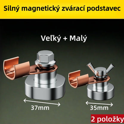 🔩🧲【50% zľava】💥【Malý + Veľký】Profesionálny magnetický uzemňovač 500A – mimoriadne silný magnet, stabilné pripojenie a bezpečné zváranie bez prerušení. (2 položky)