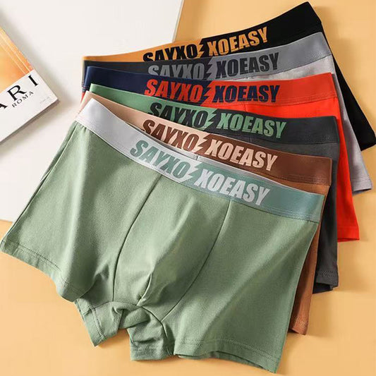 🔥【Cumpărați 3, najviac 3 zadarmo】【L-5XL】Pantaloni boxer pre bărbați 100% bumbac 7A antibakteriálny, dýchateľný a pohodlný 