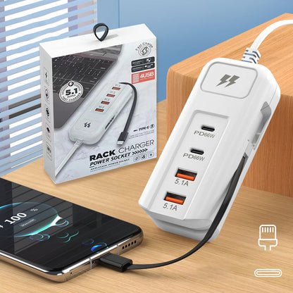 ⚡ USB produžni kabel i zaštita od prenapona | Božićna rasprodaja s 50% popusta | Smart Hub s 4 priključka, brzo punjenje za 30 minuta i zaštita od prenapona | Organizirajte svoje računalo i putnu opremu 🎄✨