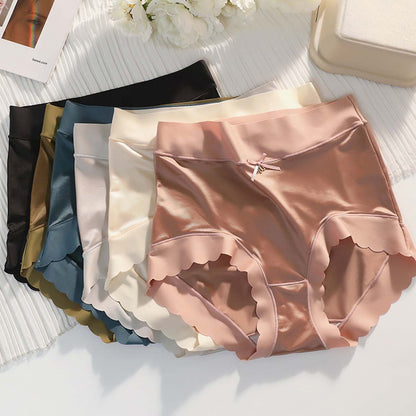 🔥🌟🩲Juego de 6 unidades de ropa interior femenina - Hecho de seda fría, sin costuras, antibacteriano y extremadamente cómodo. ¡La elección perfecta para todo el día! (Para tallas de 40-75 kg)