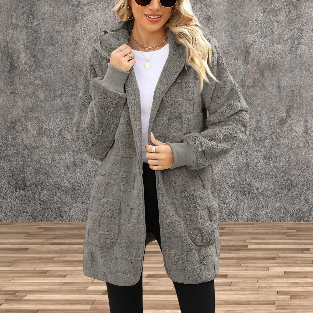 ☃️Obmedzená zľava 50 %❄️[S-5XL]🌸【Novinka pre zimnú sezónu】 Dámska voľnočasová bunda s kockovaným fleecom – Ultra teplá, moderná a praktická, ideálna na každodenné nosenie aj do chladného počasia!