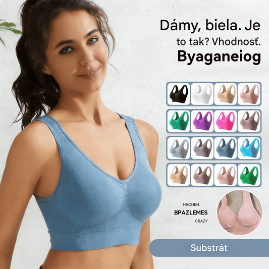 💥【4 kusy】👙【S-5XL】Sexy podprsenka bez kostíc pre väčšie veľkosti, pohodlná podpora, dokonalé tvarovanie, prirodzené zvýraznenie dekoltu