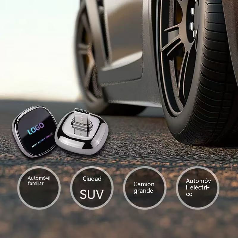 【32G】32GB kovový USB kľúč pre hudbu do auta s bezstratovou kvalitou zvuku 【Obsahuje 5000 skladieb】