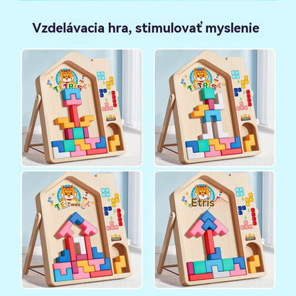 👶🌈🧩Kúp 1 a 1 dostaneš zadarmo【2 položky】🔥Tetris puzzle bloky, vzdelávacie hračky na tréning detského mozgu, osvietené myslenie