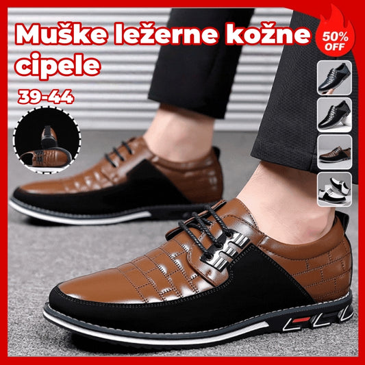 👞🔥【Novosti Zima 2025】🎄【39-45】Udobe i elegantne kožne cipele za muškarce – Moderni dizajn, iznimna udobnost, dugovječnost i stil za svaku priliku.