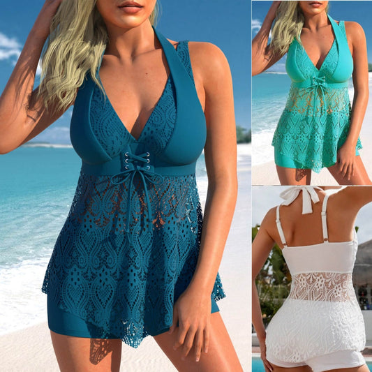 💥🩱🌴Nová čipkovaná súprava plaviek 