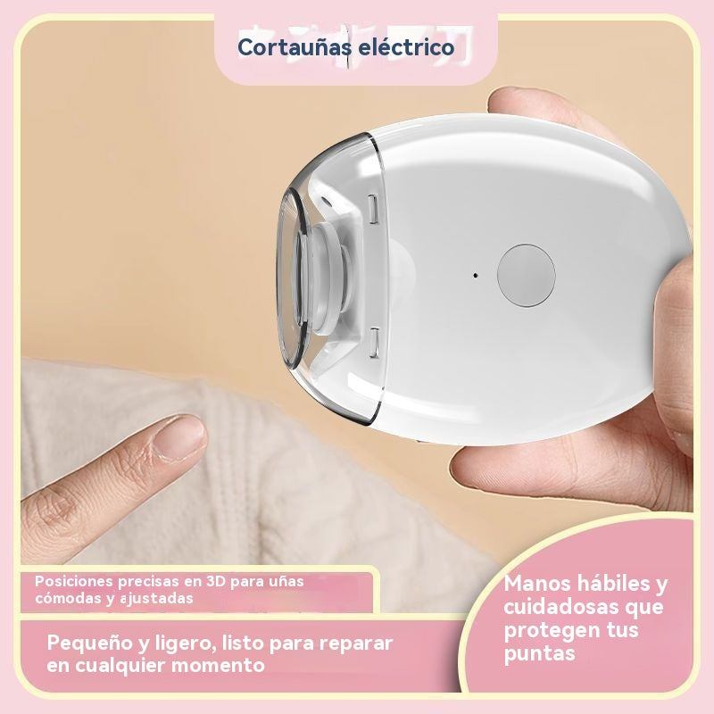 💅 ¡Compra 1 y llévate 1 gratis! ✨ Cortauñas y Pulidor Eléctrico 2 en 1: ¡Uñas perfectas de salón en casa!  👶🔧