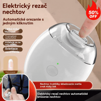 💅 【Kúp 1, získaj 1 zadarmo】✨Inteligentná elektrická brúska na nechty – rýchle a bezpečné zastrihávanie jedným tlačidlom👶🔧【2 položky】
