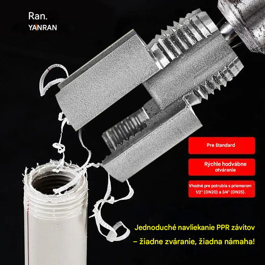 🔩 Jednoduché navliekanie PPR – bezproblémové, bez námahy! 【2-dielne potrubie – pred 1/2" (DN20) a 3/4" (DN25) potrubie】 